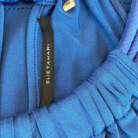 SUMMER TOP Holt Renfrew Elie Tahari blue top - Picture 5 of 7
